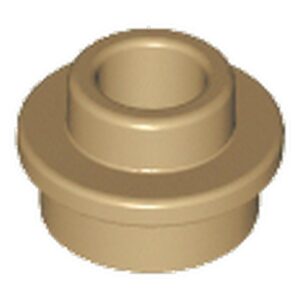 Placa circular 1X abierta