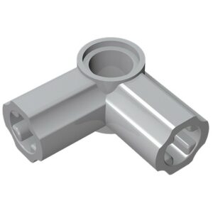 Conector de Ejes #6 90° con Agujero central transv
