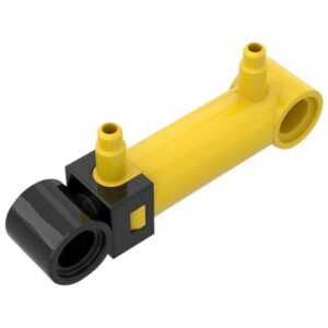 Cilindro neumático 1x5 con 2 tomas