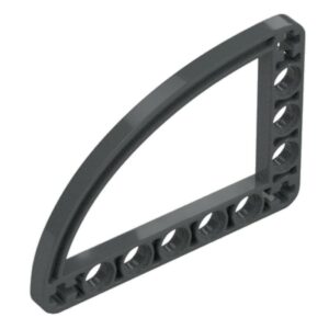 Barra fina Cuarto de Elipse 5X7 (Aspa en los extre