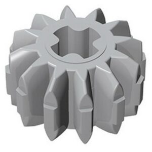 Engranaje 12 Dientes de doble bisel 1,5X